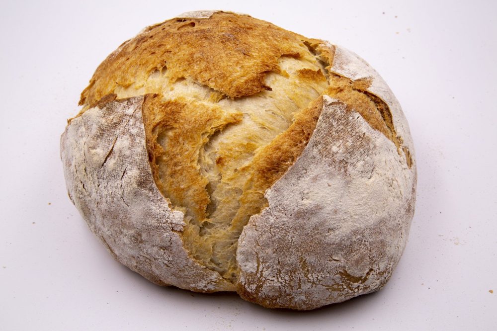 Hogaza rústica blanca